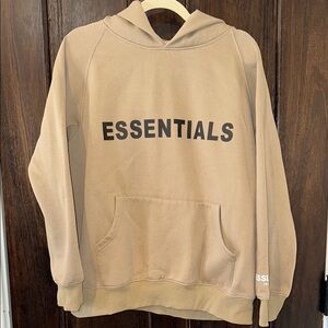 Fear of God Essentials Tan Hoodie